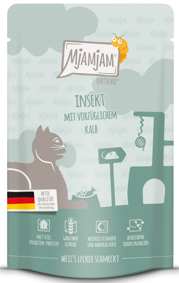 Insekt mit vorzüglichem Kalb