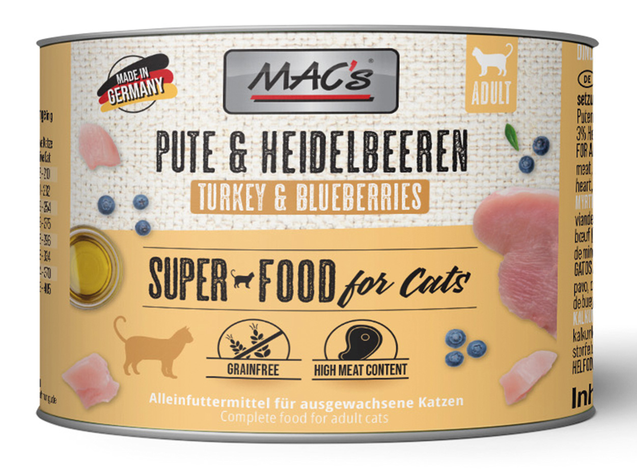CAT Pute, Rind & Heidelbeeren