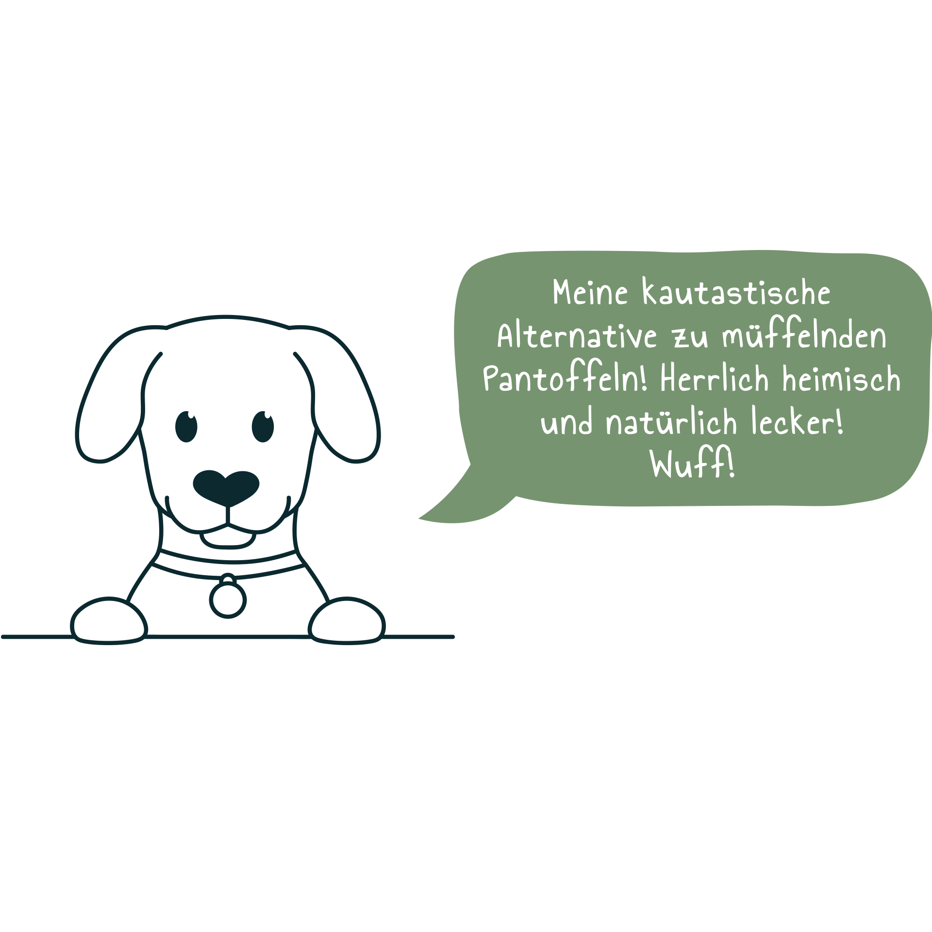 Primox - Rinderkopfhaut 1000g - 1 x 1kg - 3