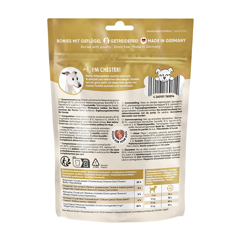 Yummeez - Geflügel - 1 x 175g - 2