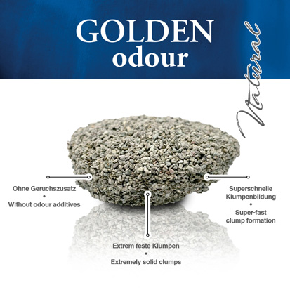 Golden Choice - Golden Odour Katzenstreu - 1 x 14kg - 2