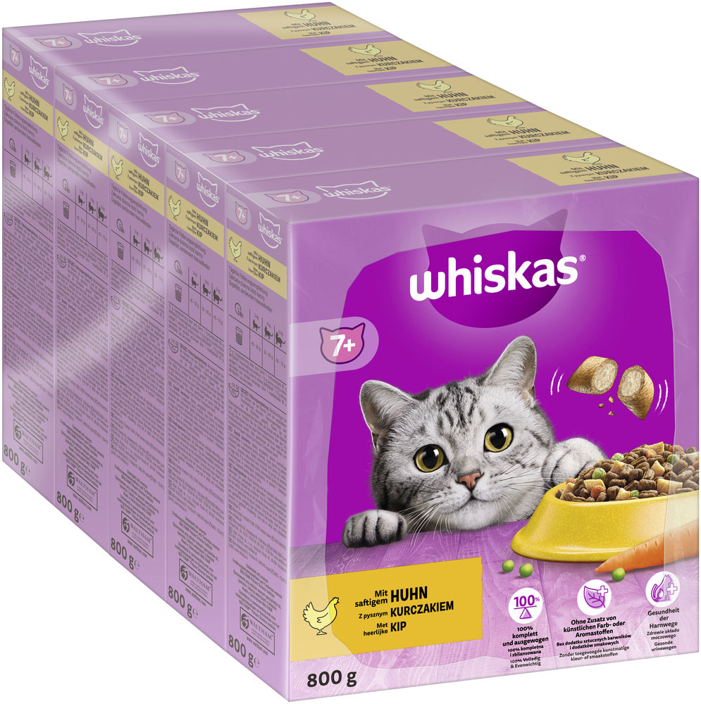 Whiskas - 7+ mit Huhn - 1 x 800g - 2