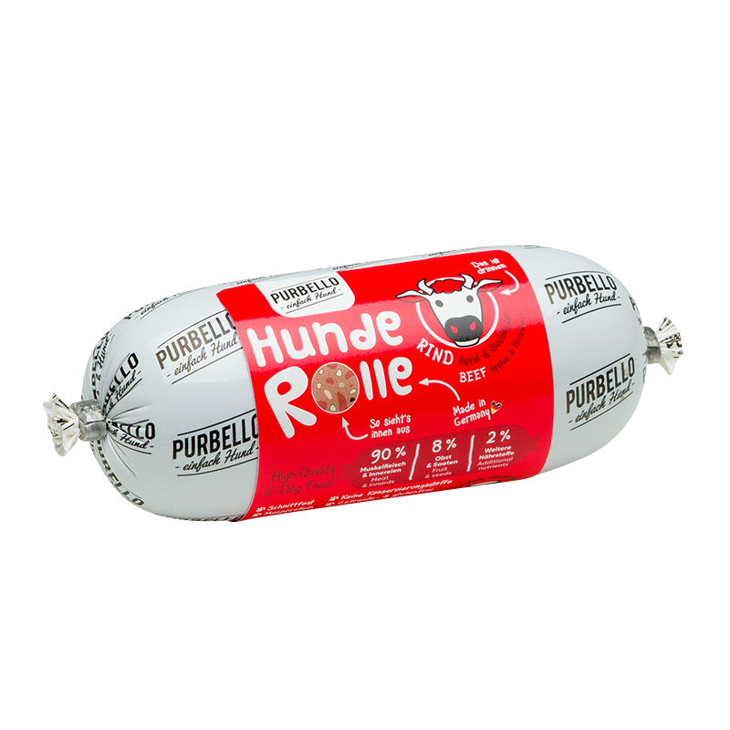 Purbello - Hunderolle mit Rind - 1 x 200g - 5