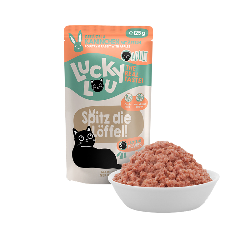 Lucky Lou - Geflügel & Kaninchen - 16 x 125g - 3