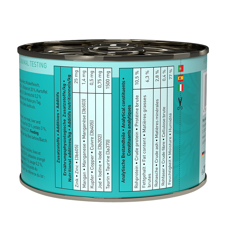 Catz Finefood - No. 21 Wild & Rotbarsch - 6 x 200g - 2