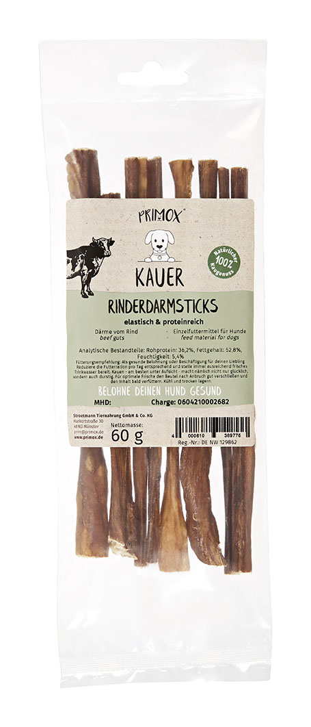 Primox - Rinderdarm Kausticks 60g