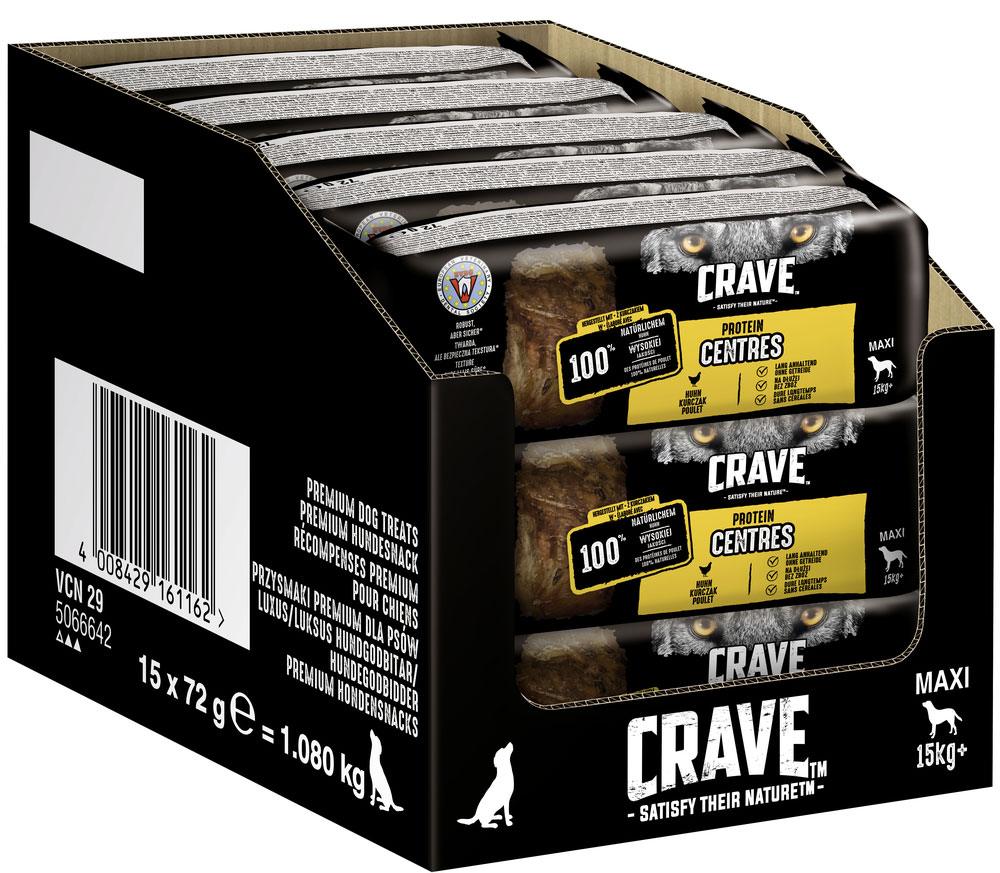 Crave - Protein Centres Maxi mit Huhn - 1 x 72g - 3