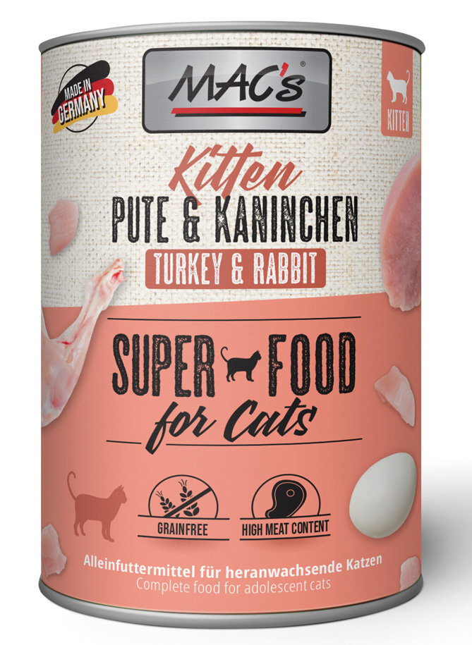 CAT Kitten Pute & Kaninchen