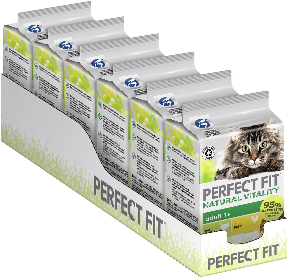Perfect Fit - Natural Vitality mit Huhn & Truthahn - 6 x 6X50g - 3