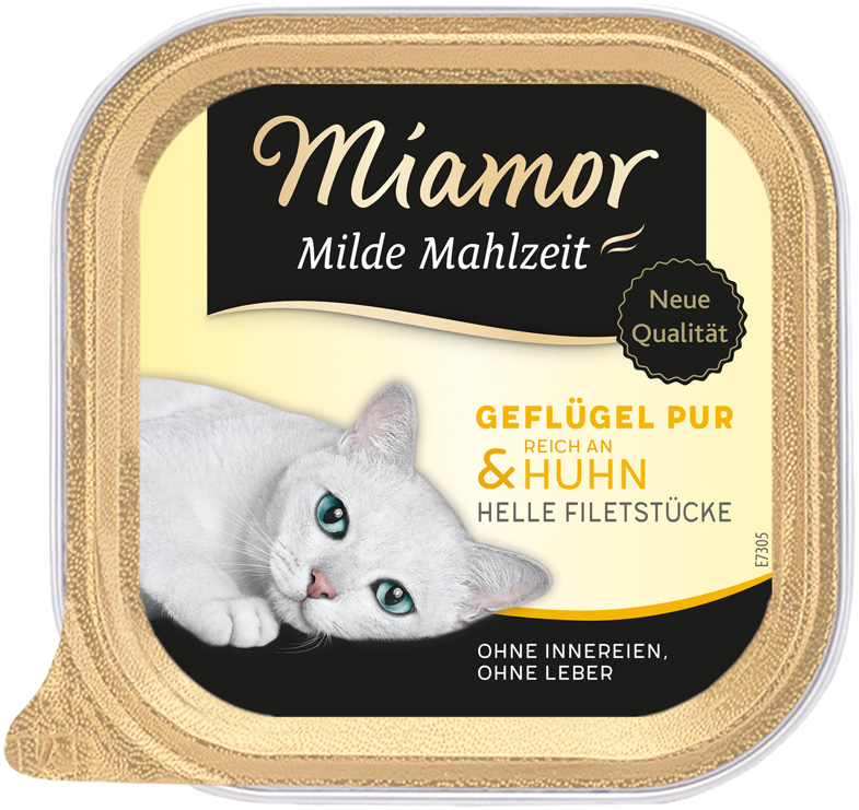 Milde Mahlzeit Geflügel & Huhn