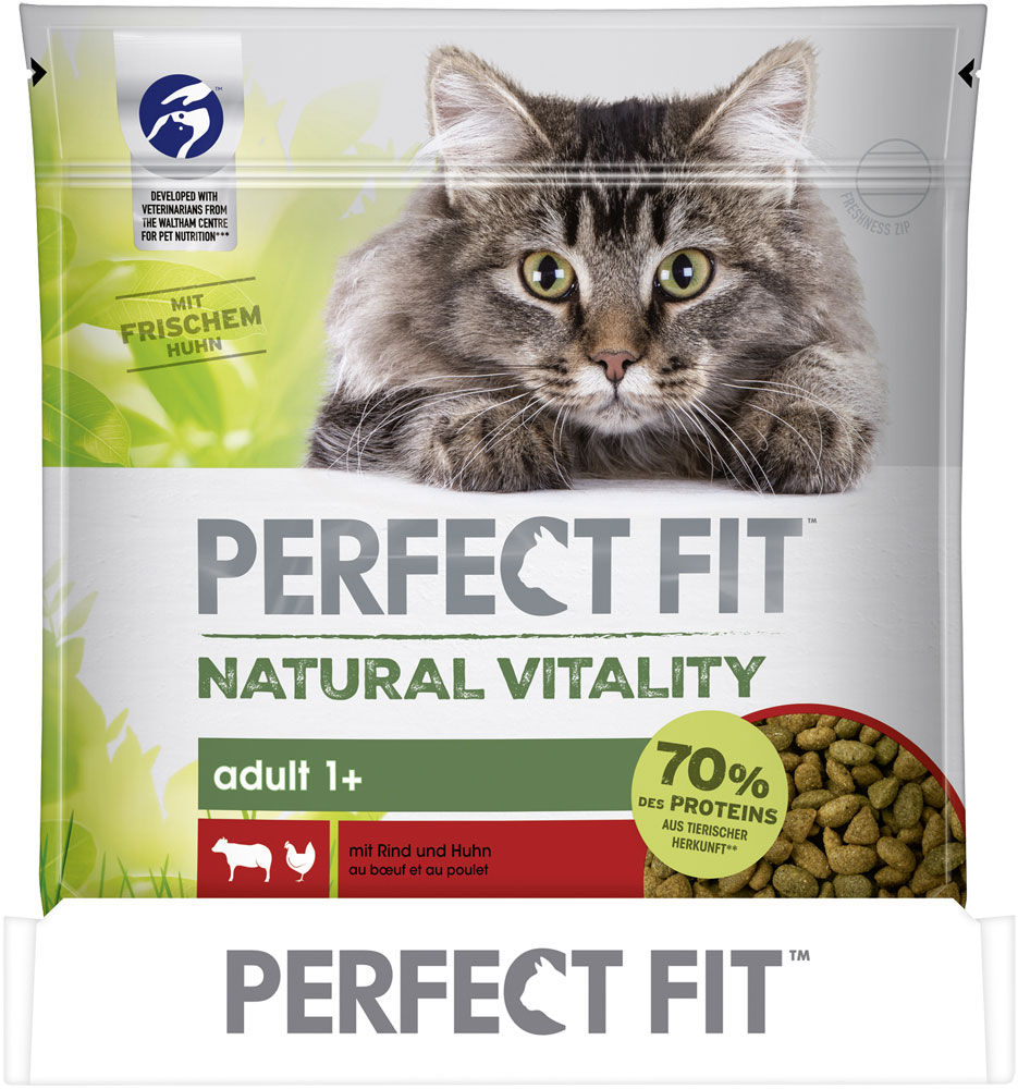 Perfect Fit - Natural Vitality mit Huhn&Rind Adult 1+ - 1 x 650g - 4