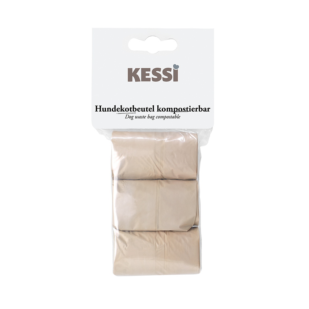 Kessi - Hundekotbeutel kompost. - 1 x 2 Stück - 2