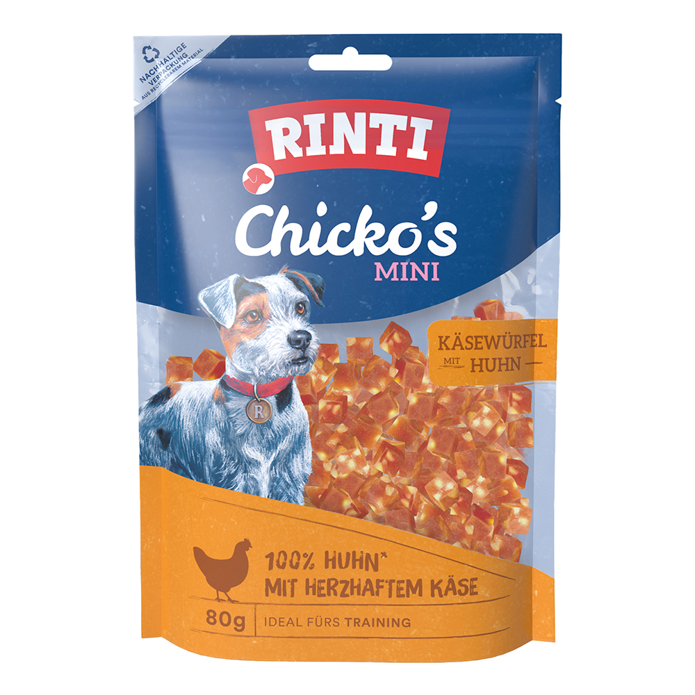 Chicko Mini Käsewürfel Huhn