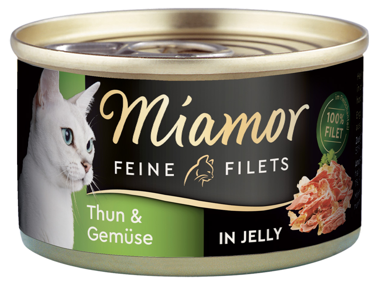 Feine Filets in Jelly Thunfisch & Gemüse