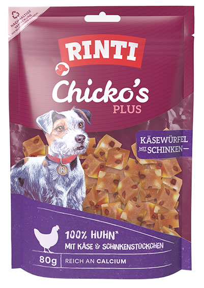 Chicko Plus Käse-Schinken-Würfel