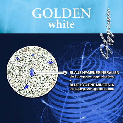 Golden Choice - Golden White Katzenstreu - 1 x 14kg - 4