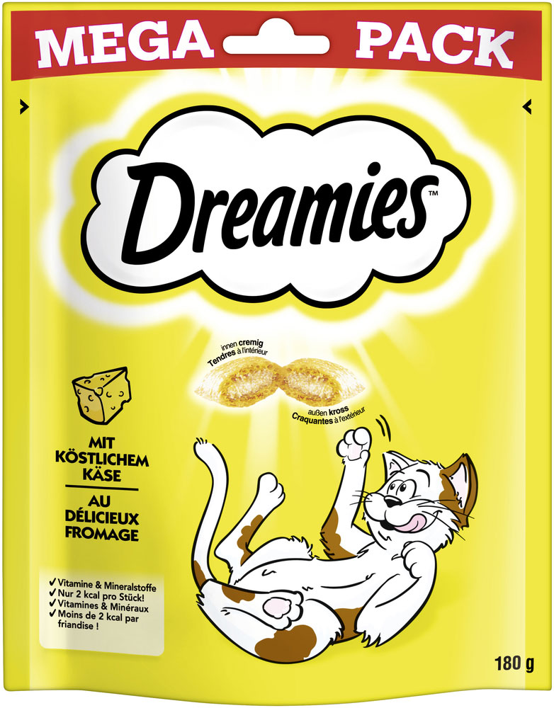 Dreamies - mit Käse - 1 x 180g - 2