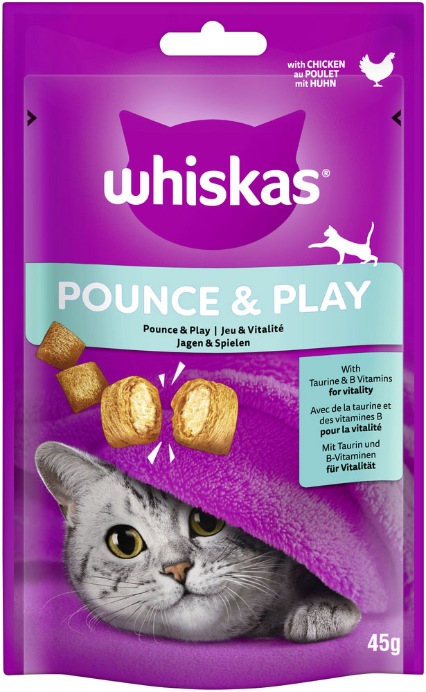 Whiskas - Pounce + Play mit Huhn