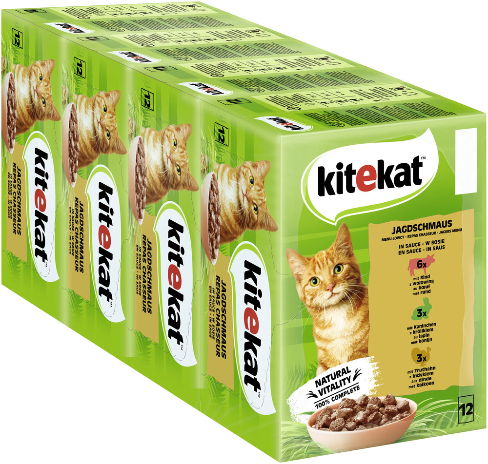 Kitekat - MP Jagdschmaus - 4 x 12X85g - 3