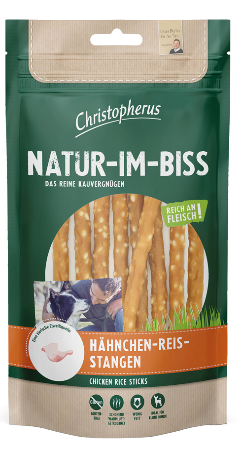 Hähnchen-Reis-Stangen