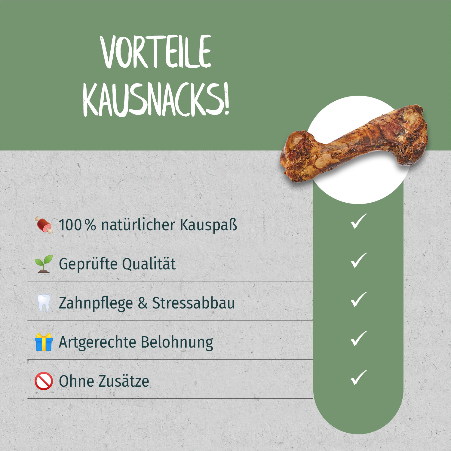 Primox - Rinderknochen 900g - 1 x 1 Stück - 3