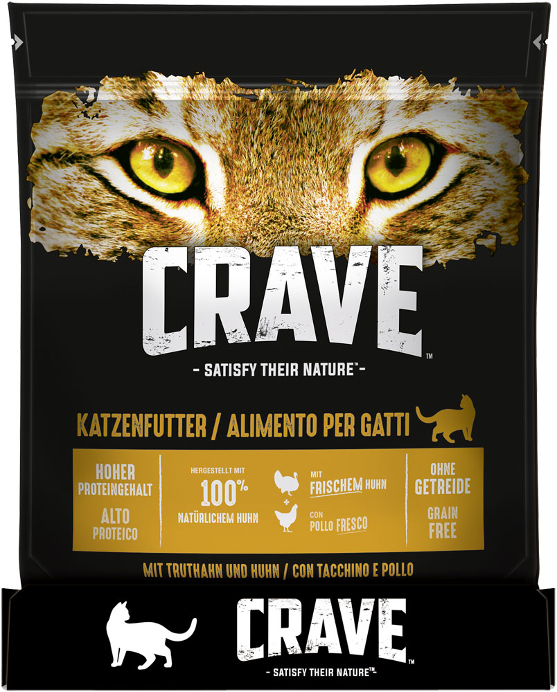 Crave - Adult mit Truthahn & Huhn - 1 x 750g - 3