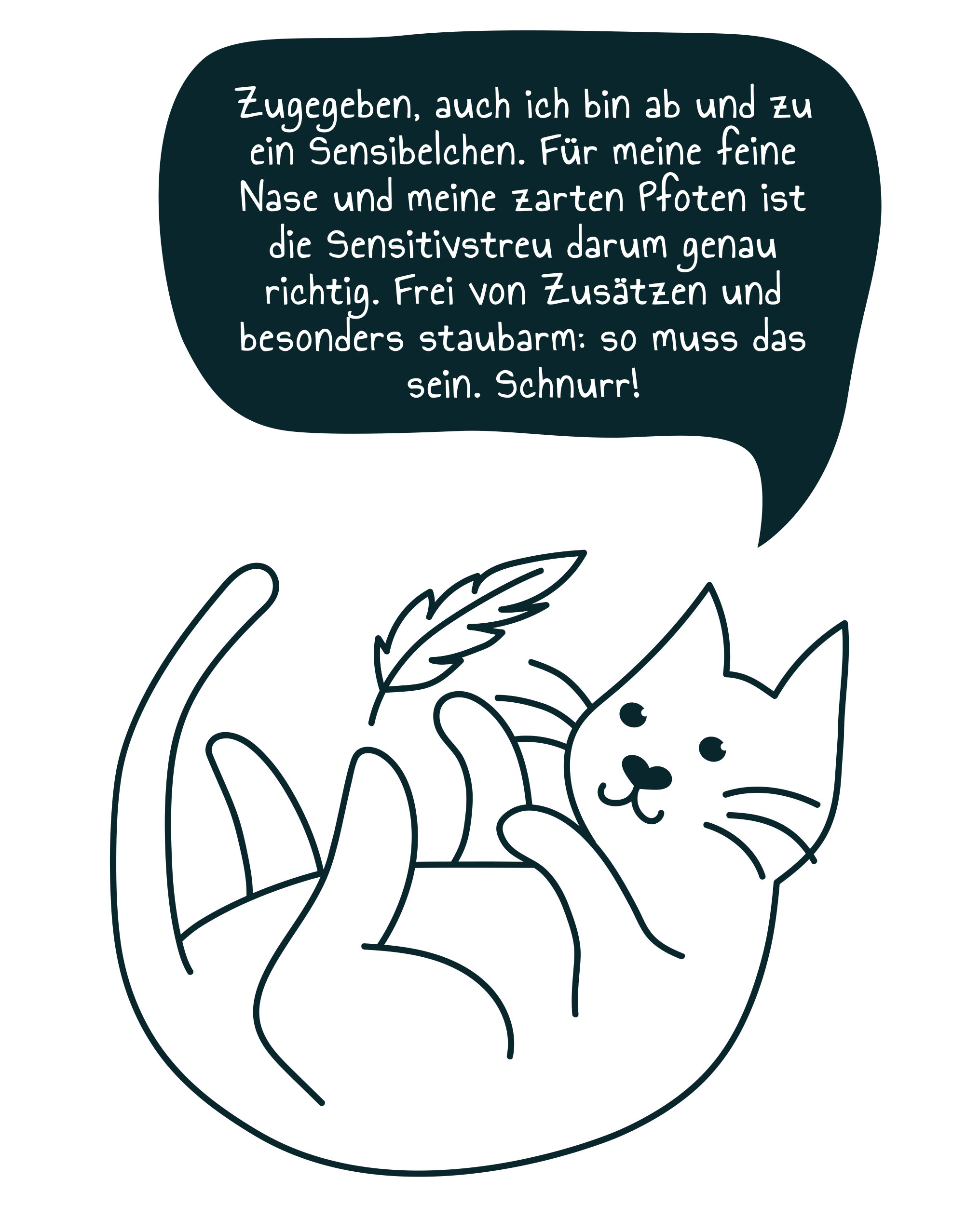 Primox - Katzenstreu Sensitiv 8 kg - 1 x 8kg - 5