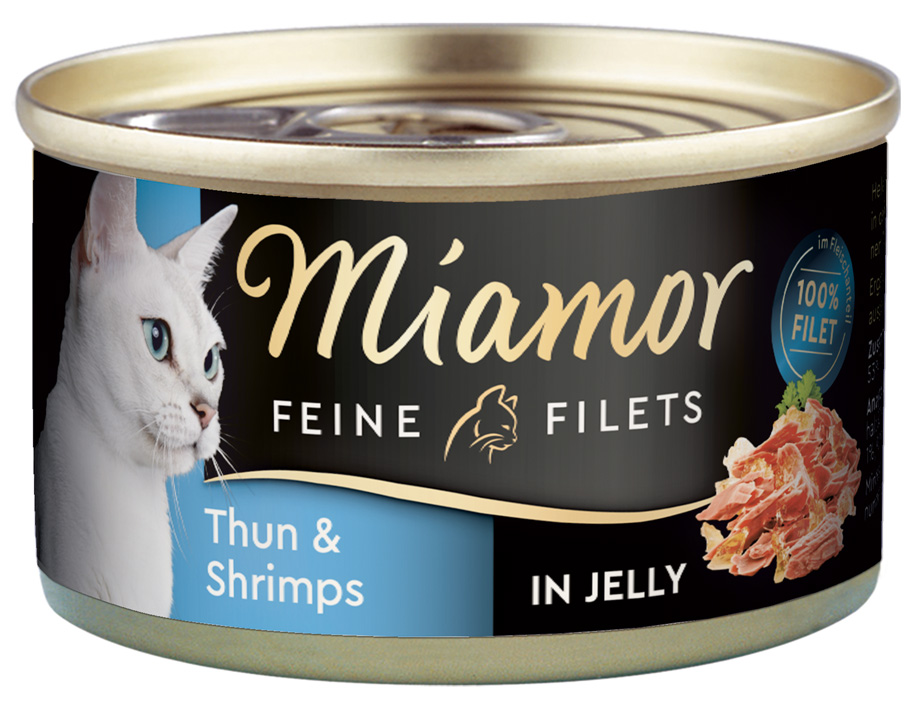 Miamor - Feine Filets in Jelly Thunfisch &amp; Schrimps