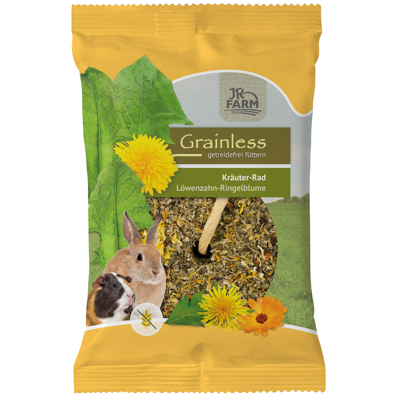 Grainless Kräuter-Rad Löwenzahn&Ringelblume