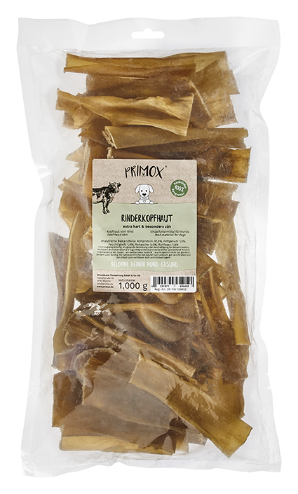 Primox - Rinderkopfhaut 1000g - 1 x 1kg - 2