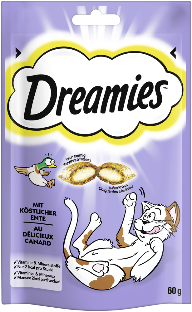 Dreamies - mit Ente 60g - 6 x 60g - 2
