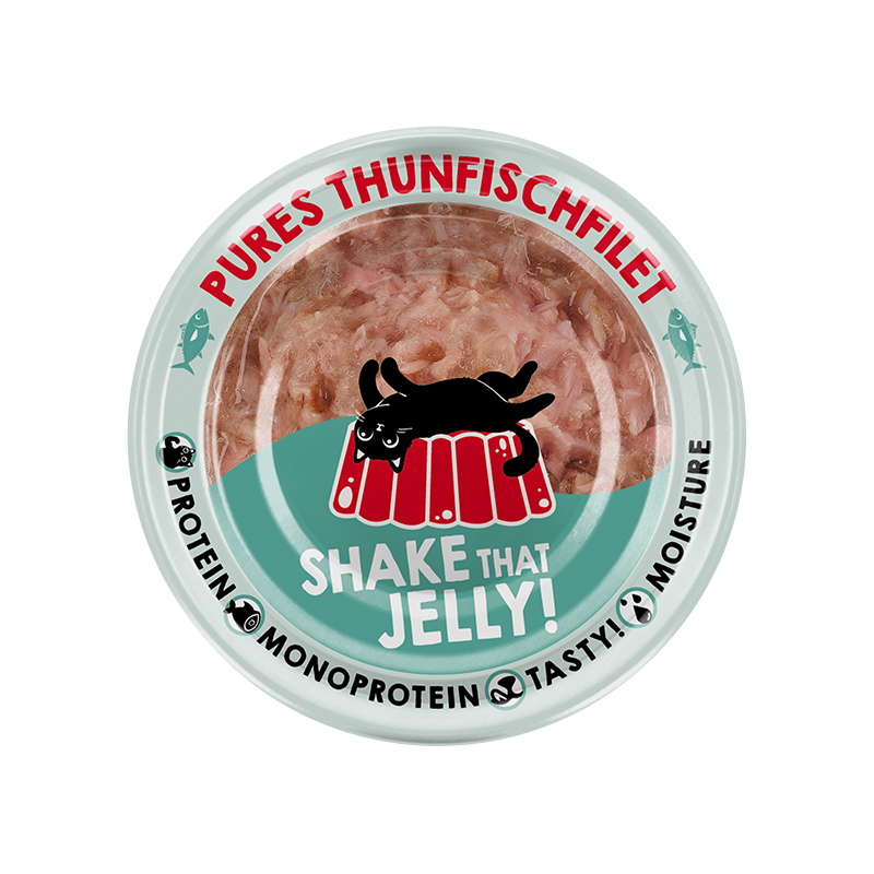 Lucky Lou - Thunfischfilet in Jelly - 18 x 70g - 3
