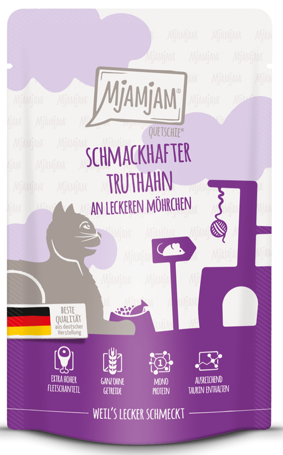 schmackhafter Truthahn an Möhrchen