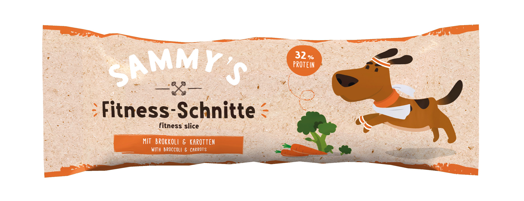 Fitness-Schnitte mit Brokkoli & Karotten