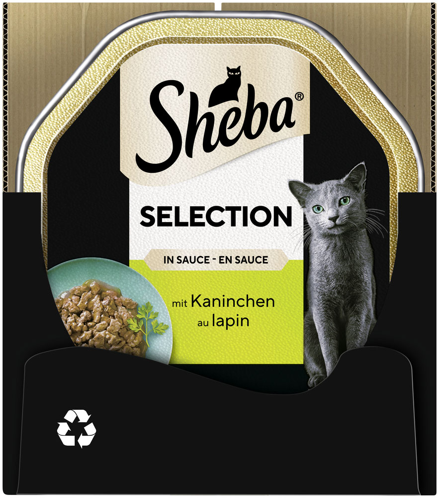 Sheba - Selection Kaninchen in Sauce - 22 x 85g - 4