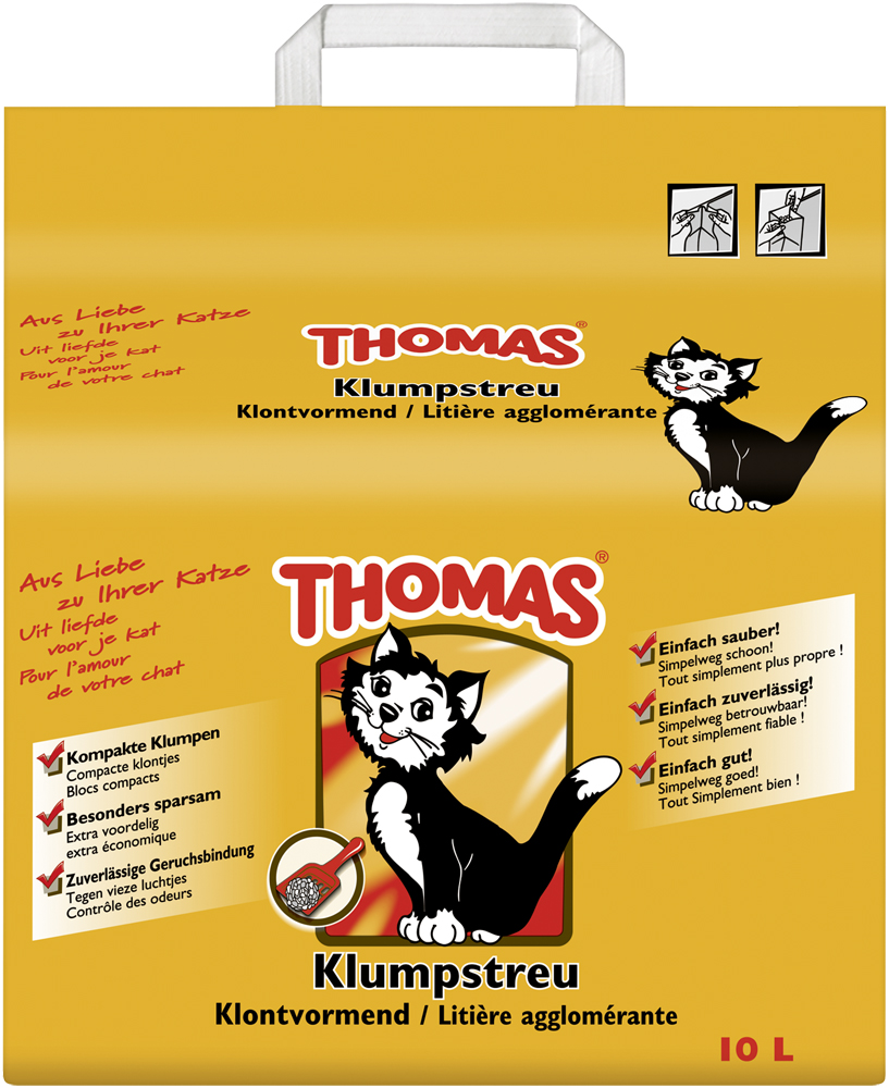 Thomas - Klumpstreu - 1 x 10 Liter - 2