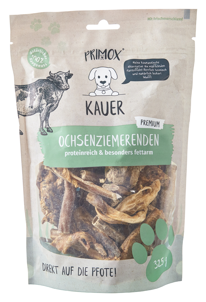 Ochsenziemerenden 325 g im Beutel proteinreich & besonders fettarm