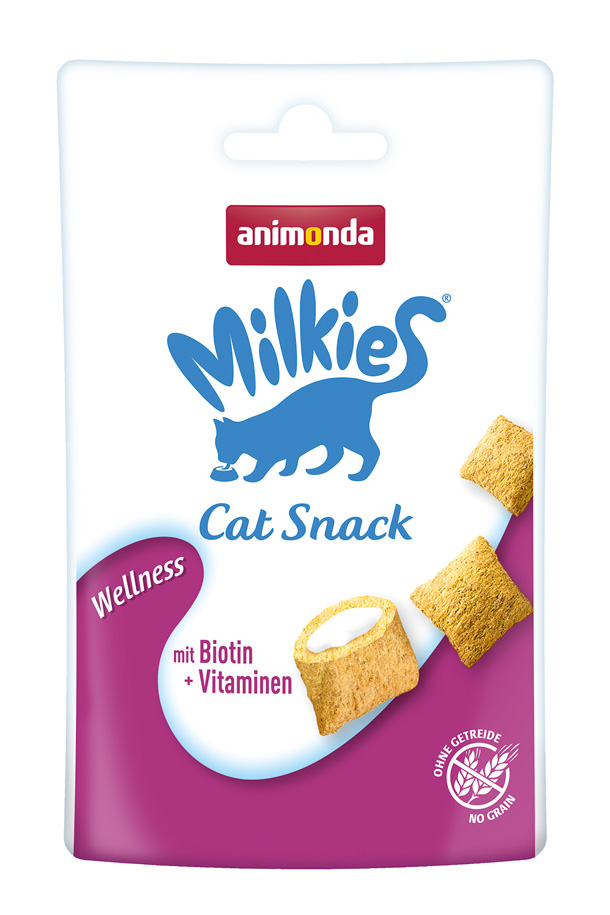 Animonda Milkies - Knusperkissen Wellness mit Biotin &amp; Vitaminen