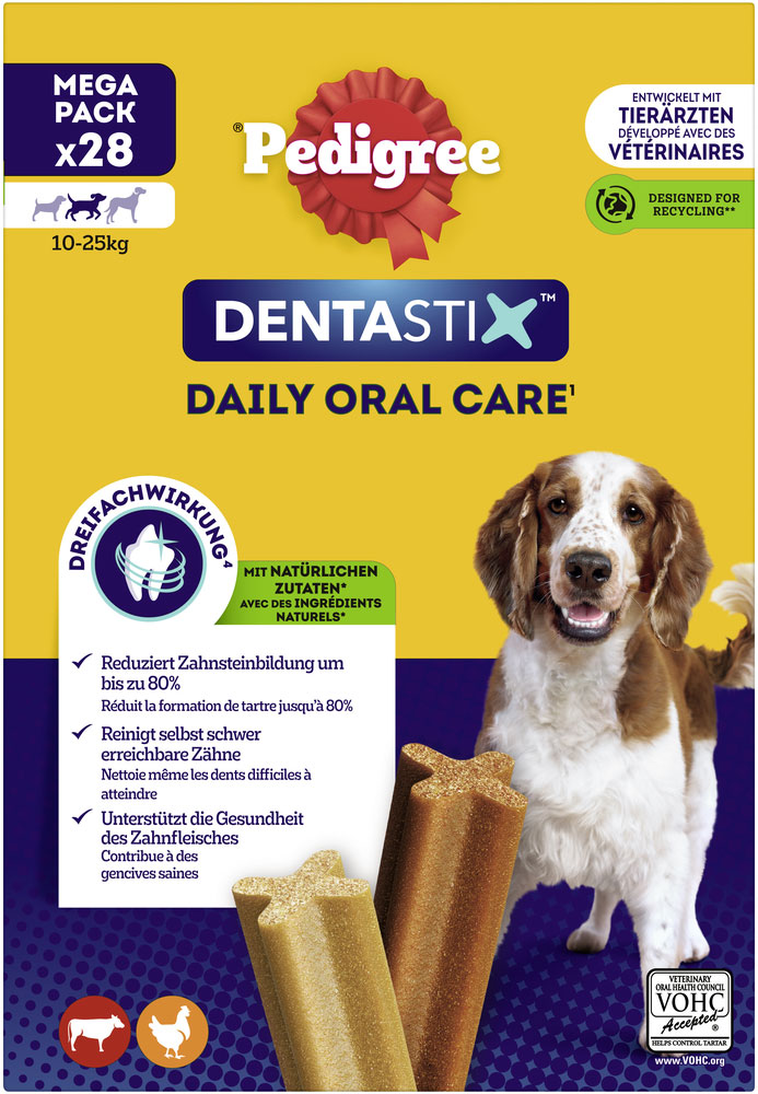 Dentastix Tägliche Zahnpflege MP für mittelgroße Hunde