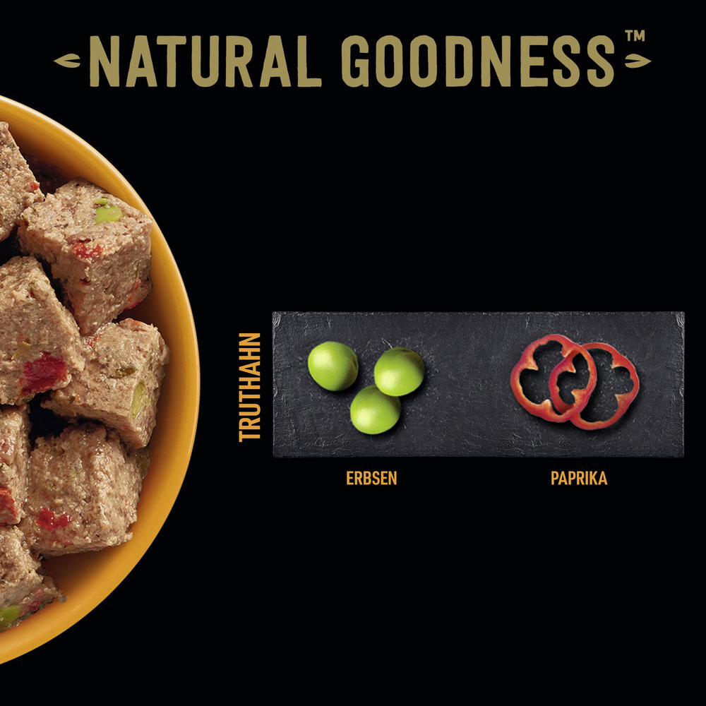 Cesar - Goodness Terrine mit Truthahn, getreidefrei - 16 x 100g - 4