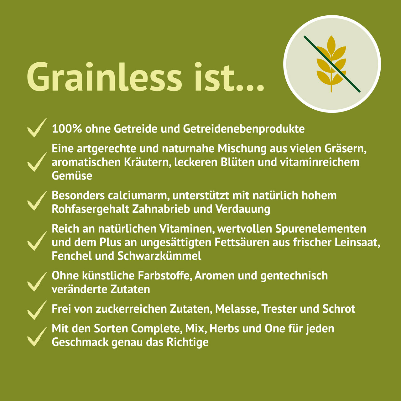 JR Farm - Grainless Herbs Zwergkaninchen - 1 x 400g - 5