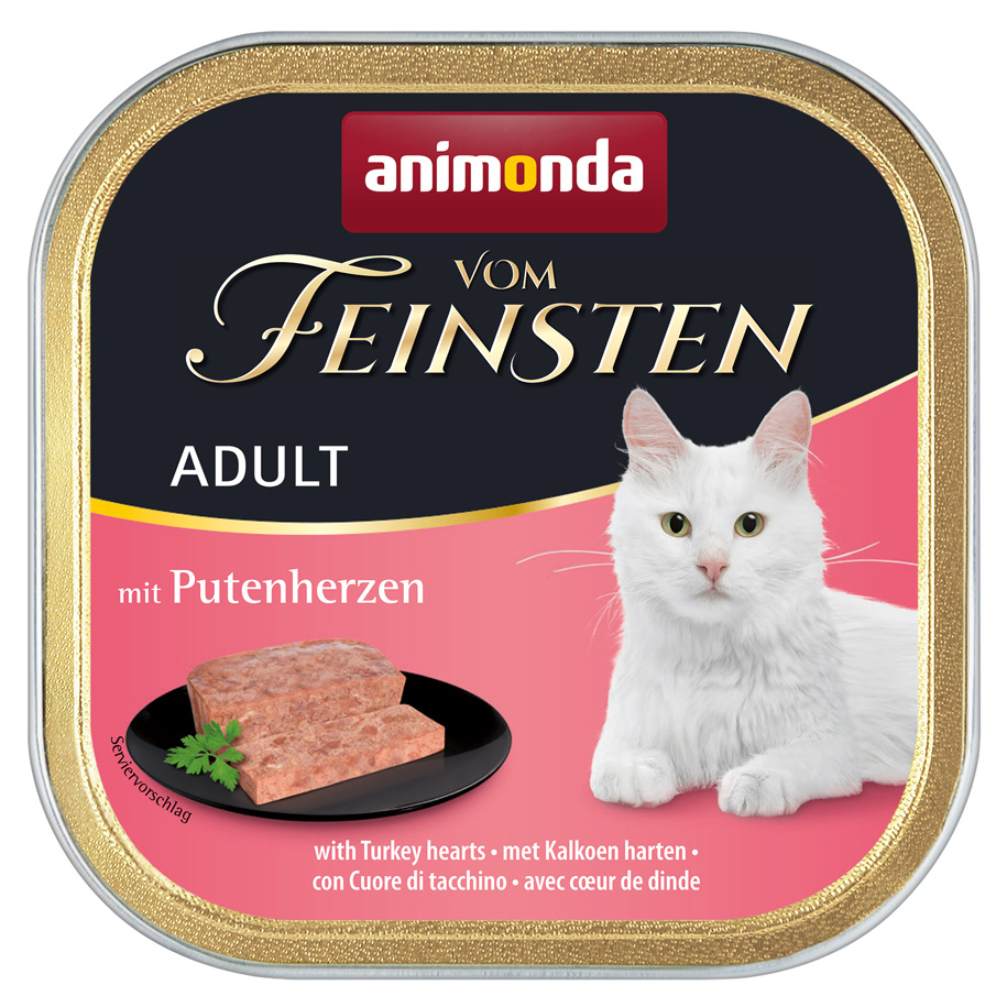 Adult mit Putenherzen