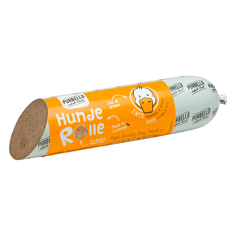 Purbello - Hunderolle mit Ente - 1 x 400g - 3