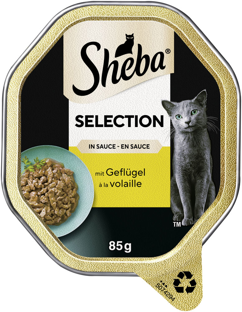 Sheba - Selection Geflügel in Sauce - 22 x 85g - 2