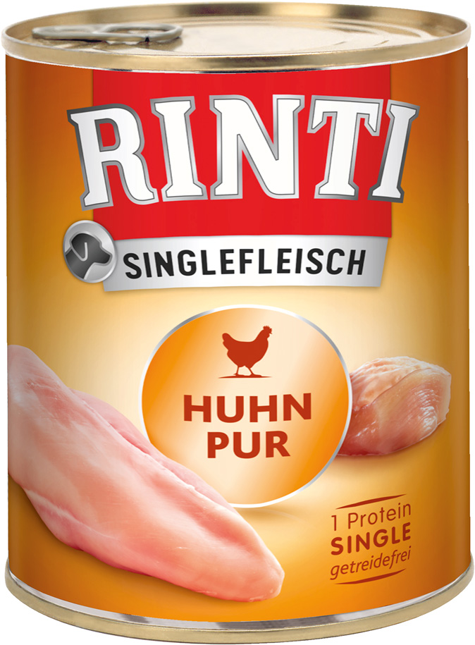 Singlefleisch Huhn pur