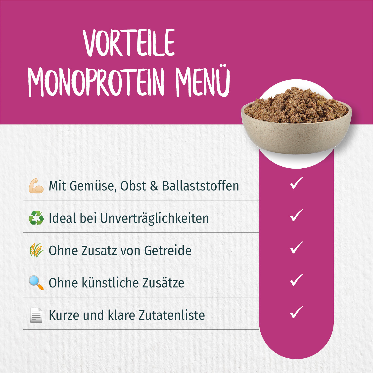 Primox - Hunde Nassfutter MENÜ mit Pferd 6 x 400G - 6 x 400g - 4