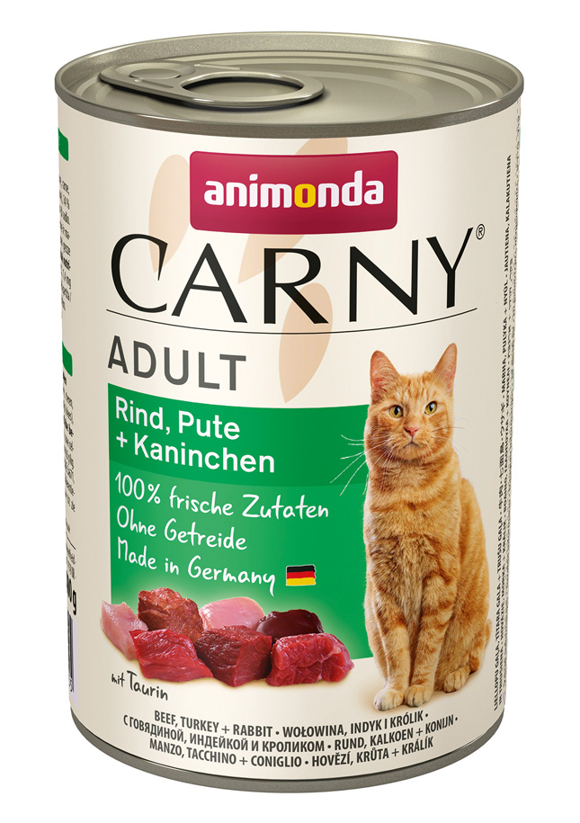 Adult Rind, Pute + Kaninchen