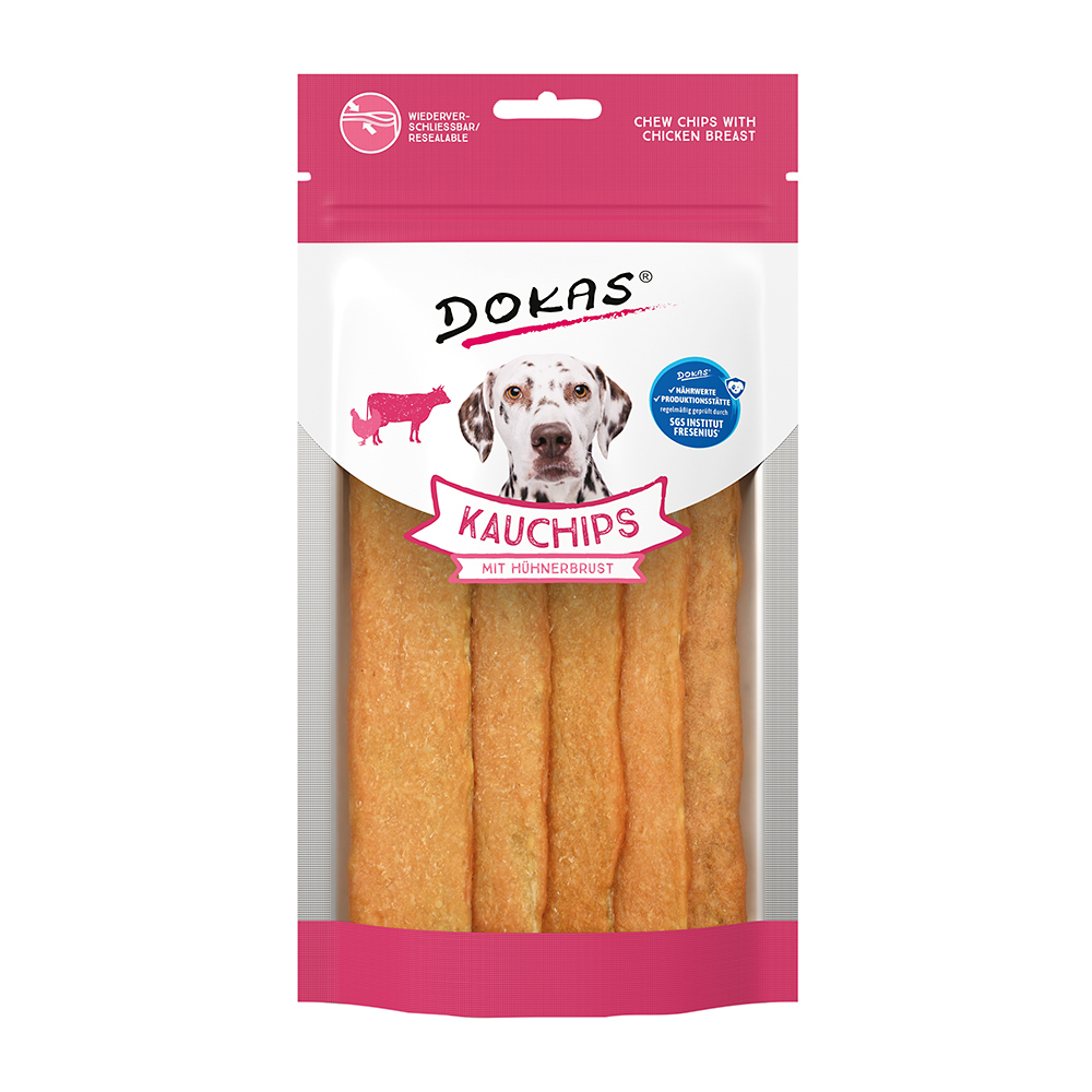 Kauchips mit Hühnerbrust
