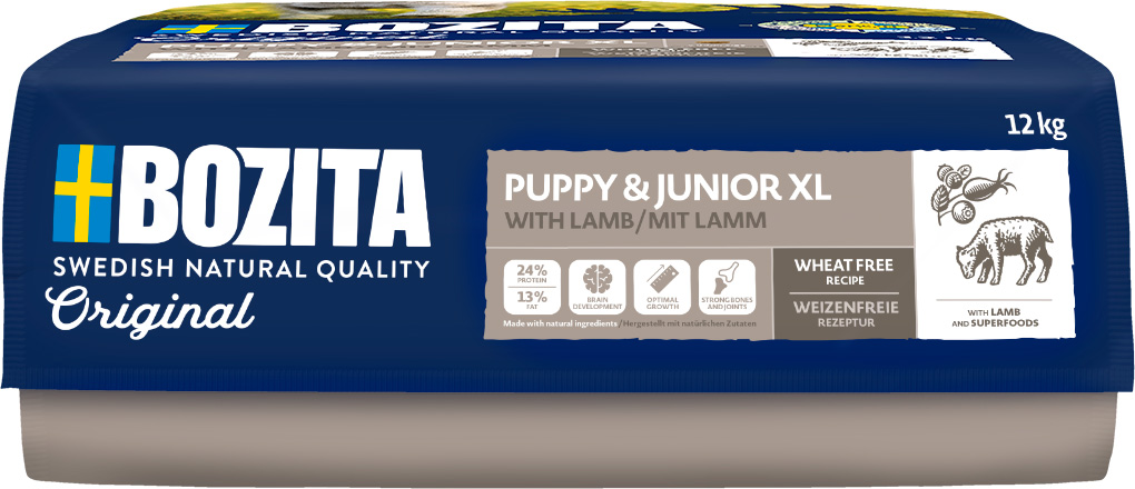Bozita - Original Puppy & Junior Lamb XL - 1 x 12kg - 2