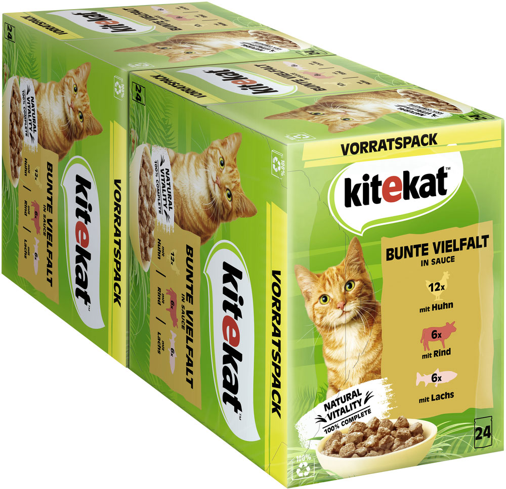 Kitekat - MP Bunte Vierfalt - 2 x 24X85g - 3